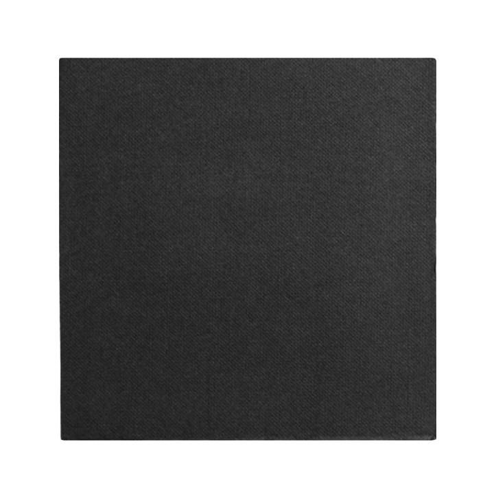 Paper Napkin Double Point Black 2C 33x33cm (1.200 Units)