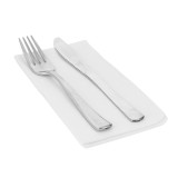 Paper Napkin Double Point White 1/8 40x40cm (50 Units) 