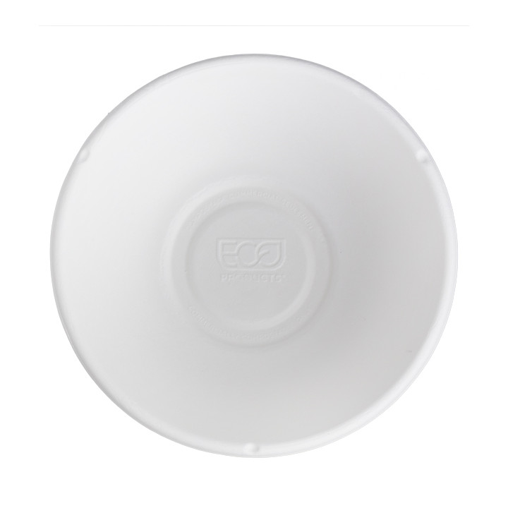 Sugarcane Bowl Bagasse White 470ml (50 Units) 