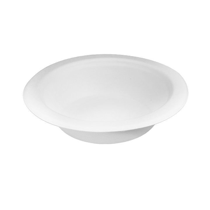 Classic Sugarcane Bowl Bagasse White 470ml (50 Units)