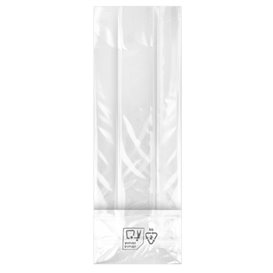 Plastic Bag Square Bottom 10x30+6cm G-160 (100 Units)  