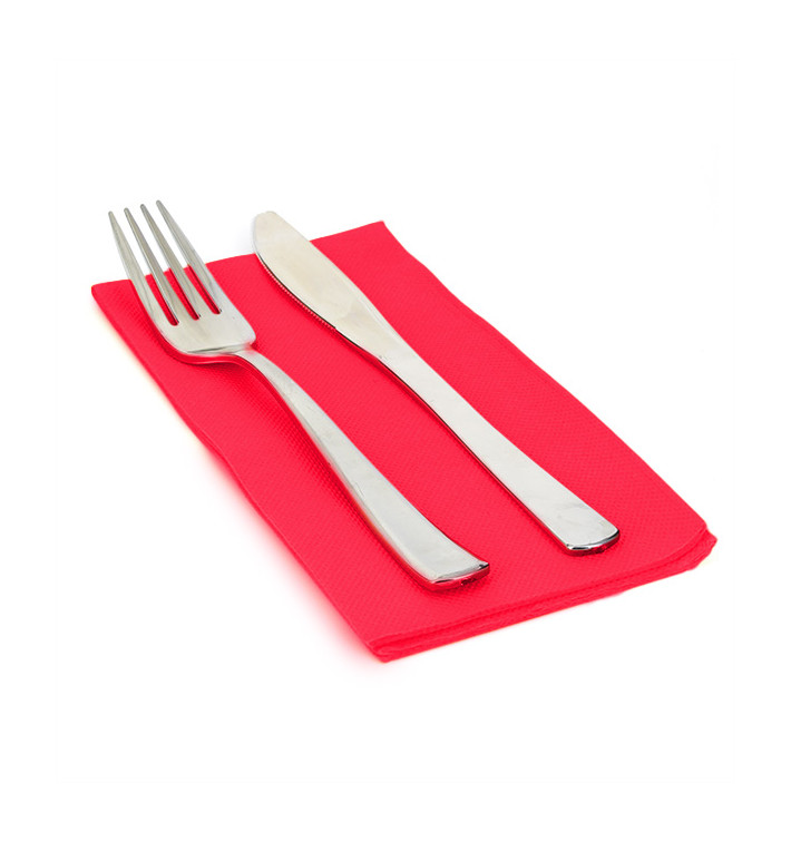 Paper Napkin Double Point 1/8 Fuchsia 40x40cm (1800 Units)