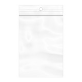 Plastic Zip Bag Autoseal Hang Hole 7x10cm G-200 (100 Units)  