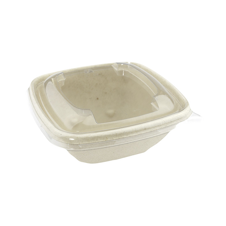 Plastic Lid PET Clear for Bowl 13x13cm (50 Units) 