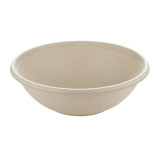 Sugarcane Bowl "Buddha" 600ml Ø17x6cm (75 Units)