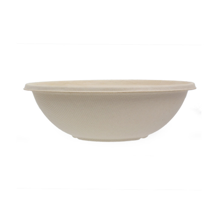 Sugarcane Bowl "Buddha" 600ml Ø17x5cm (300 Units)  