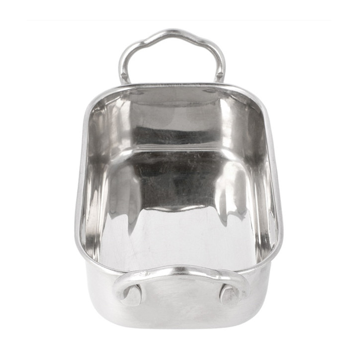 Serving Bucket Steel 14,5x9,5cm (6 Units)