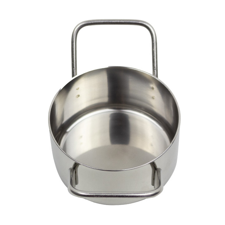 Serving Mini Cooking Pot Bowl Steel Ø8x4,5cm (1 Unit) 