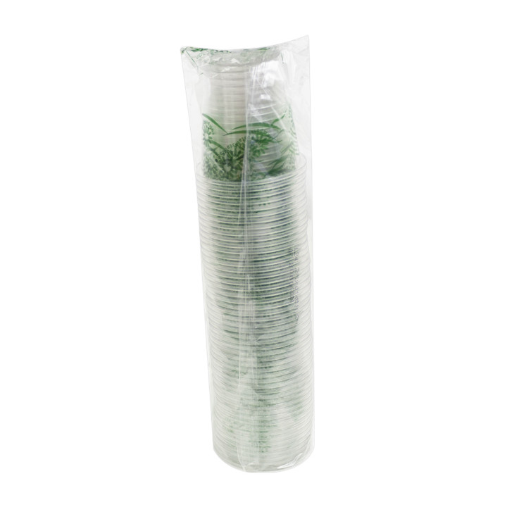 Cornstarch Cup PLA "Green Spirit" Clear 250ml (1250 Units)