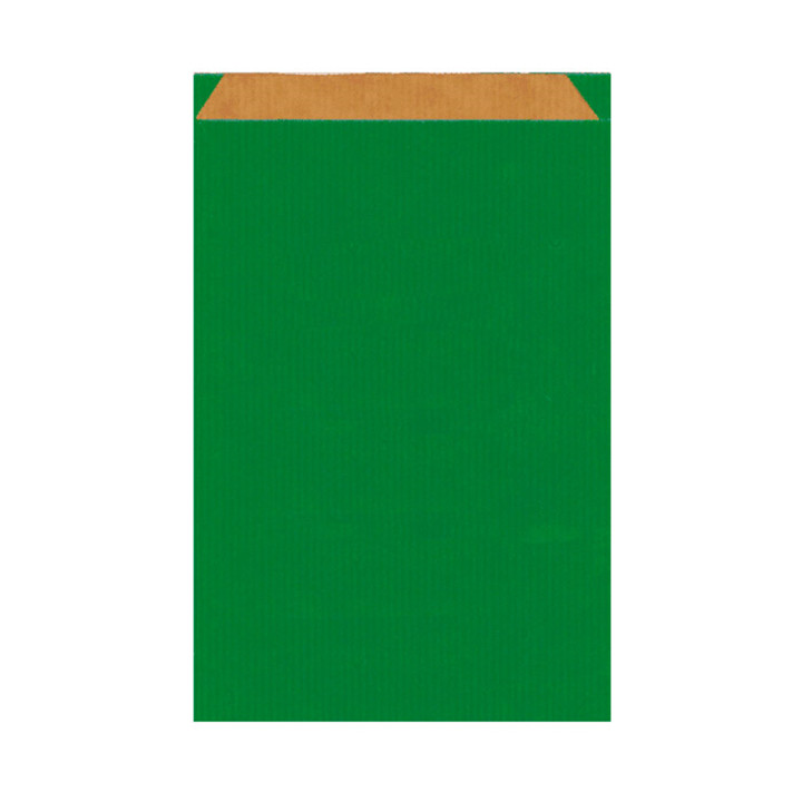 Paper Envelope Kraft Green 26+9x38cm 