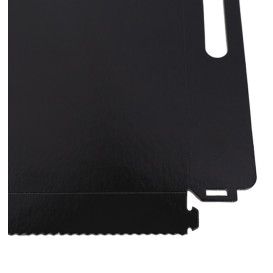 Paper Tray with Handles Rectangular shape Black 28,5x38,5 cm (100 Units)  