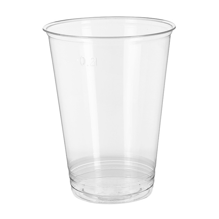 Cornstarch Cup PLA Bio Clear 250ml (50 Units) 