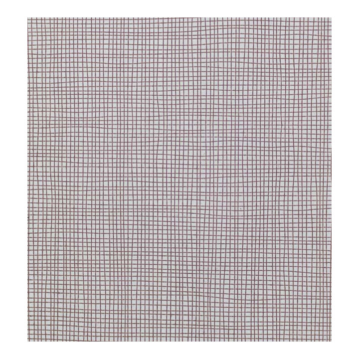 Pre-Cut Paper Tablecloth 1,2x1,2m "Between Lines" Brown 40g/m² (300 Units)