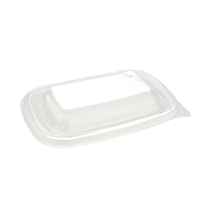 Plastic Lid for Deli Container PP Rectangular shape Black 20x13cm (300 Units)