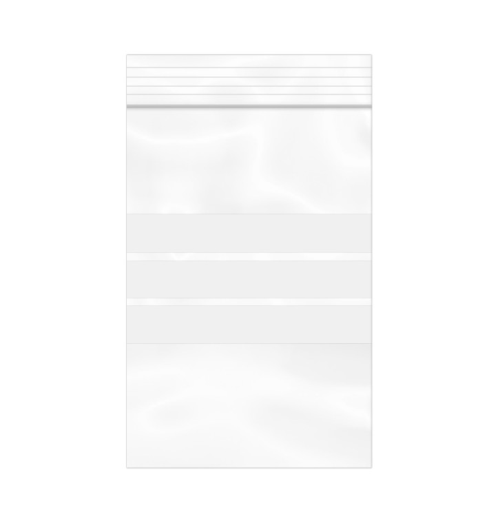 Plastic Zip Bag Autoseal Write-On Block 10x15cm G-160 (100 Units)  