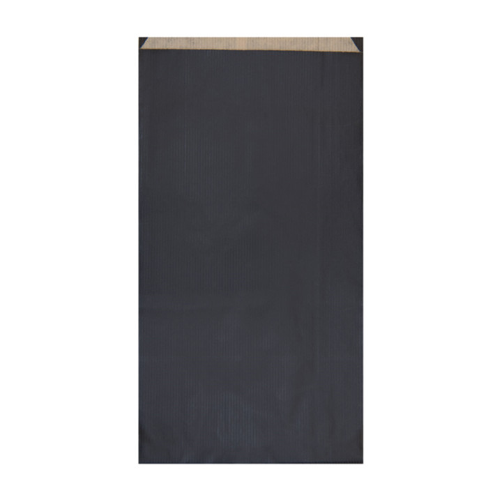 Paper Envelope Kraft Black 19+8x35cm (750 Units)
