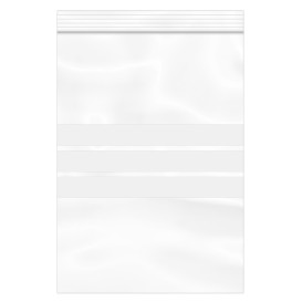 Plastic Zip Bag Autoseal Write-On Block 18x25cm G-160 (100 Units)  