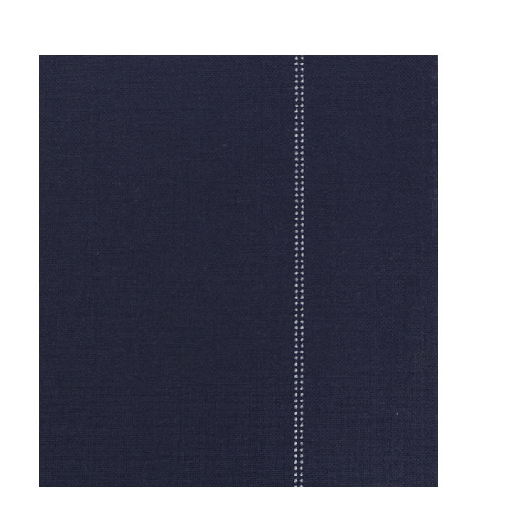Cotton Placemat "Day Drap" Dark Blue 32x45cm (12 Units) 