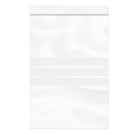Plastic Zip Bag Autoseal Write-On Block 20x30cm G-160 (100 Units)  