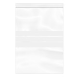 Plastic Zip Bag Autoseal Write-On Block 25x35cm G-160 (100 Units)  