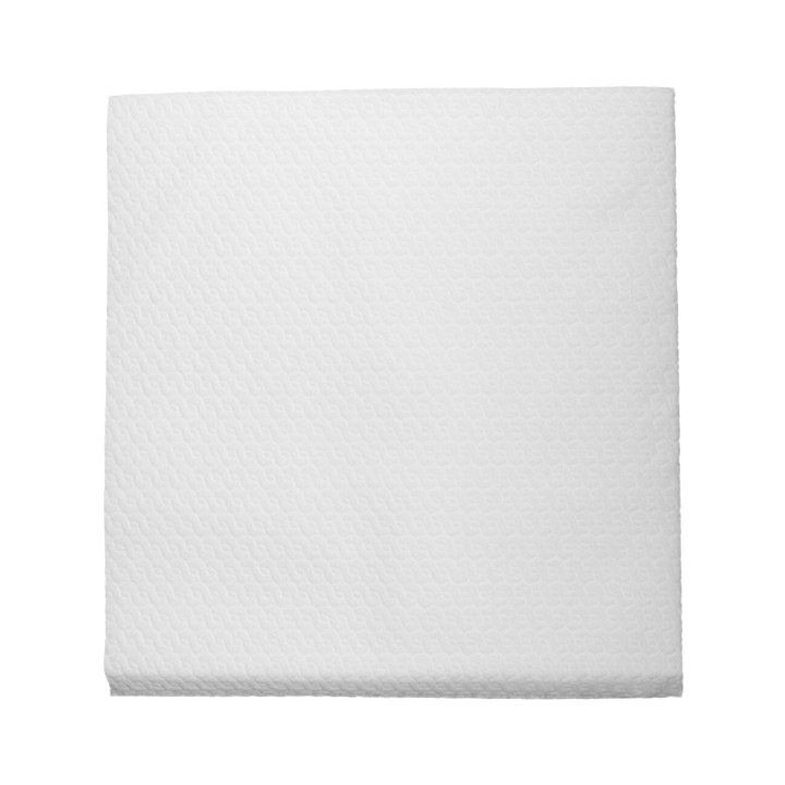 Disposable Airlaid Towel for Hair Salon White 40x80cm 50g/m² (25 Units)