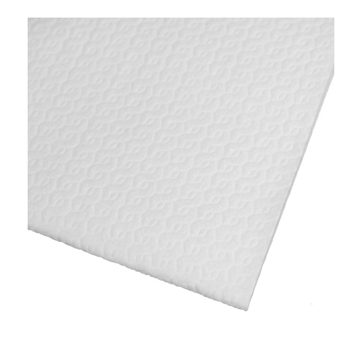 Disposable Airlaid Towel for Hair Salon White 40x80cm 50g/m² (25 Units)