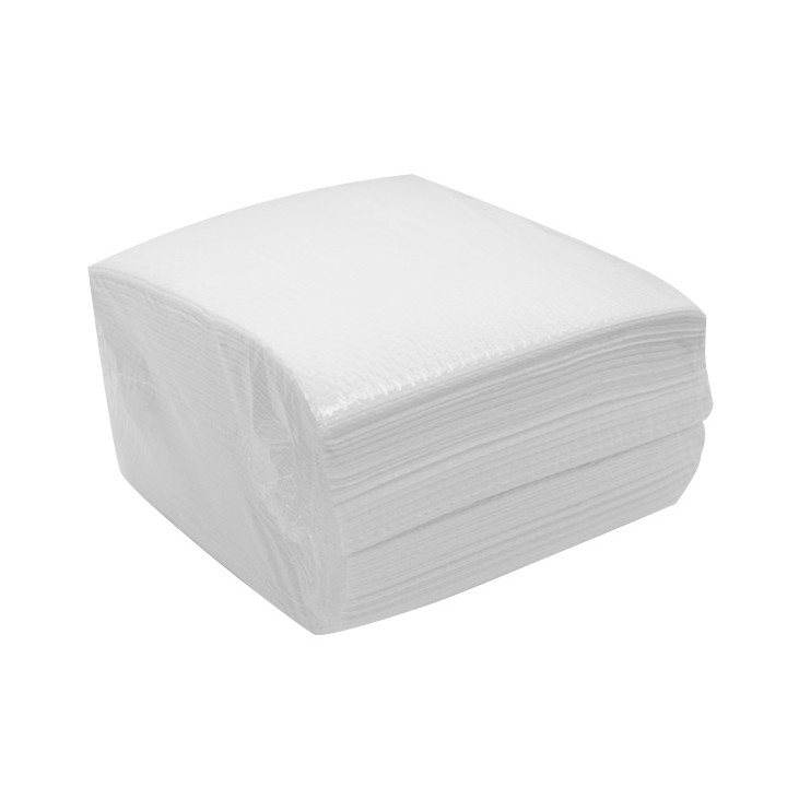 Disposable Airlaid Towel for Hair Salon White 40x80cm 50g/m² (25 Units)