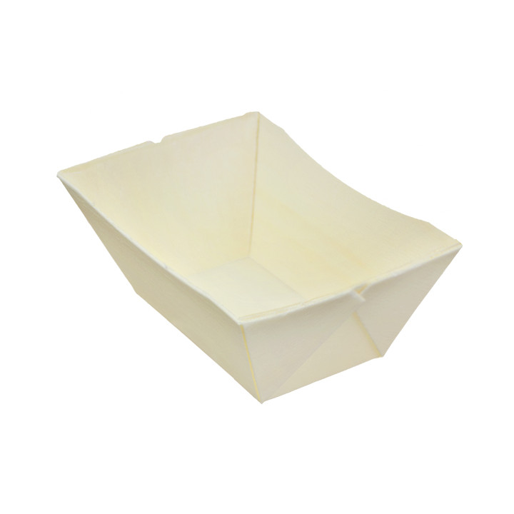 Woolen Food Boat Tray 140ml 10,7x6,7cm (432 Units)