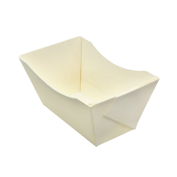 Woolen Food Boat Tray 320ml 13,3x7,5cm (12 Units)