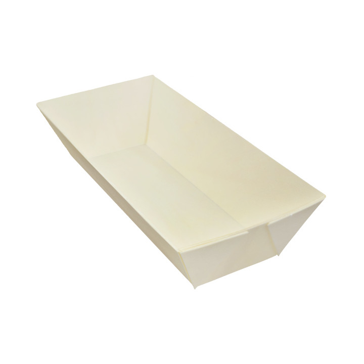 Woolen Food Boat Tray 410ml 19,5x7,7cm (12 Units)