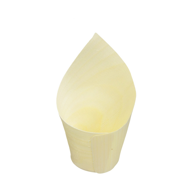 Wooden Tasting Cone 8cm (50 Units)