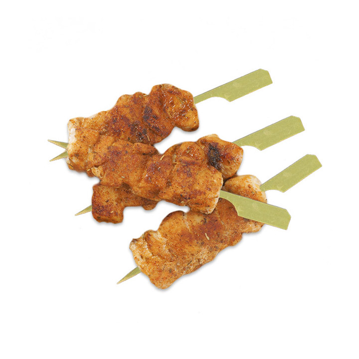 Natural Green Bamboo Golf Skewer 12cm (50 Units)  