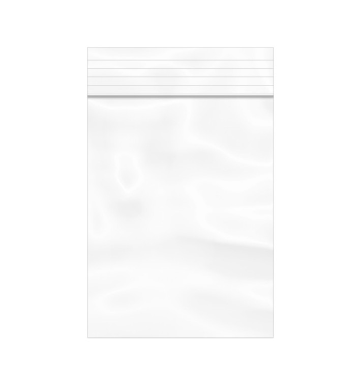 Plastic Zip Bag Seal top 6x8cm G-200 (100 Units)  