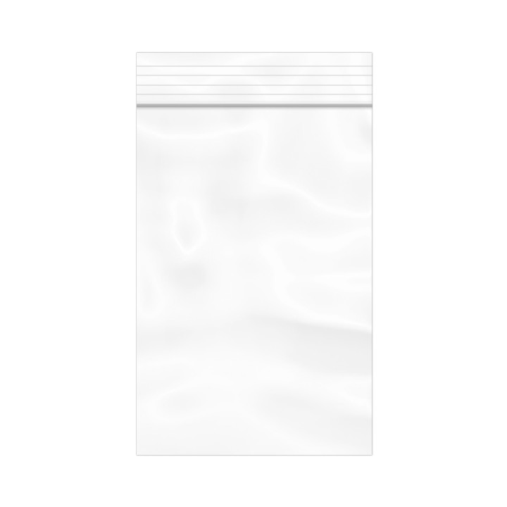 Plastic Zip Bag Seal top 10x15cm G-200 (1000 Units)