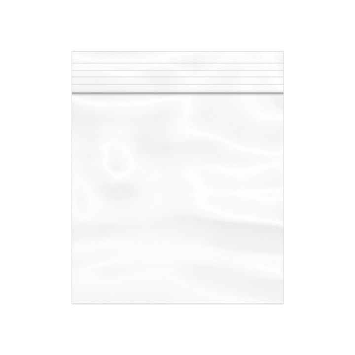 Plastic Zip Bag Seal top 11x11cm G-200 (1000 Units)