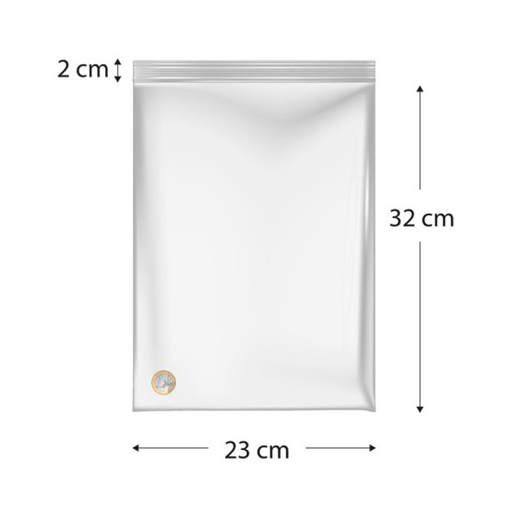 Plastic Zip Bag Autoseal 23x32cm G-160 (1000 Units)