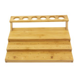 Bamboo Food Skewers and Cones Holder 29x35,5x11,5cm (1 Unit) 