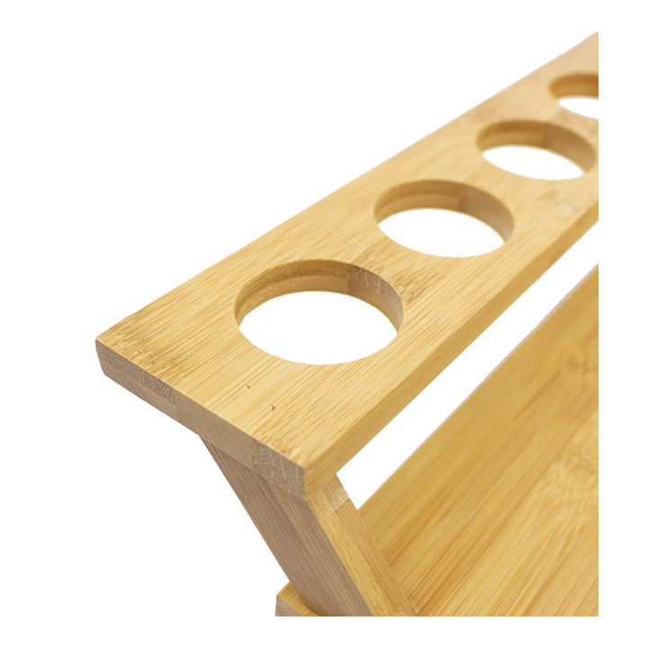 Bamboo Food Skewers and Cones Holder 29x35,5x11,5cm (2 Units) 