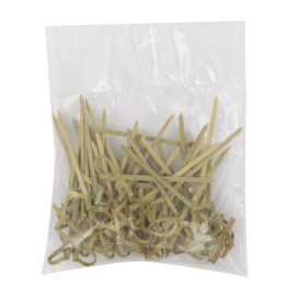 Natural Green Bamboo Bow Skewer 7cm (10.000 Units)  