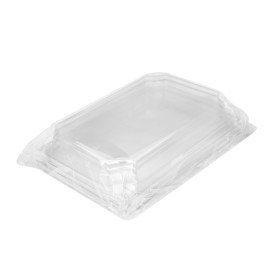 PET Plastic Lid for Container 500ml 20x12,5cm (12 Units)