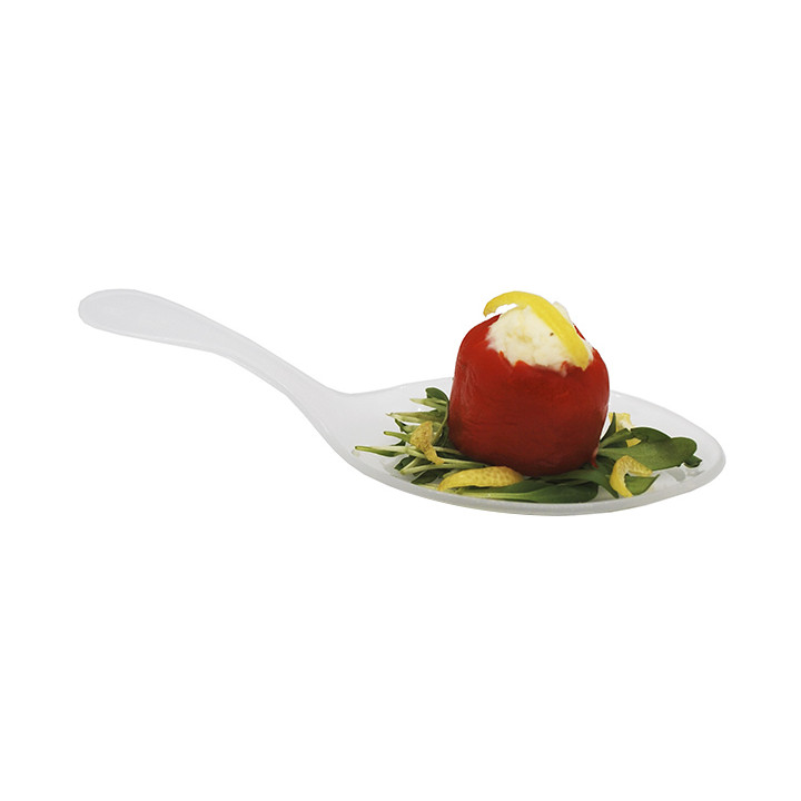 Tasting Spoon PP Transparent 10,3cm (200 Units)