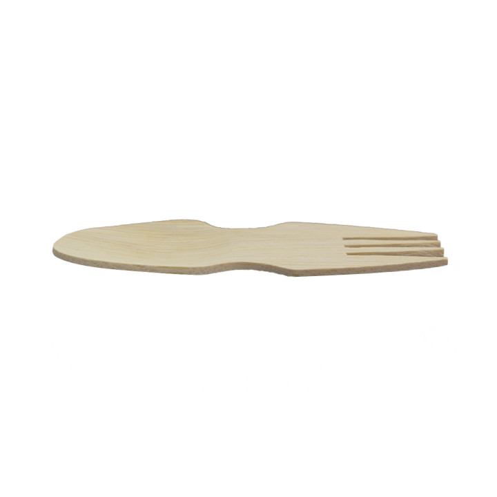 Bamboo Fork Spork 9cm (240 Units)
