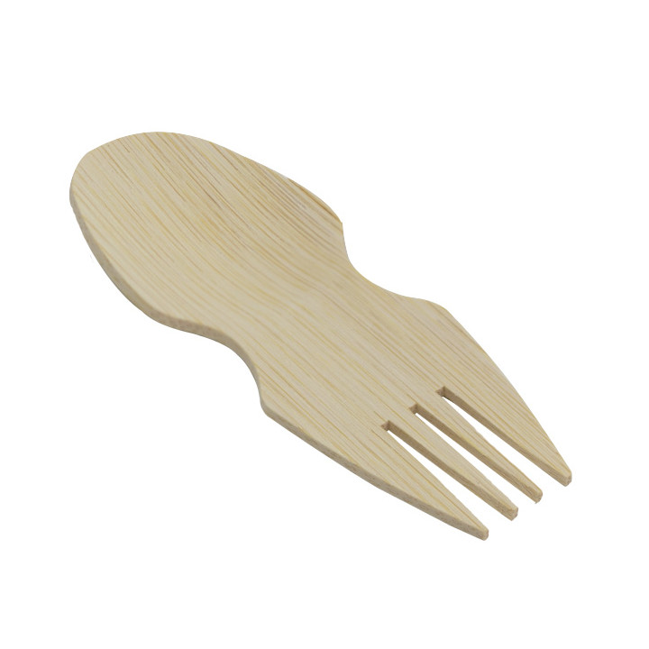 Bamboo Fork Spork 9cm (20 Units) 