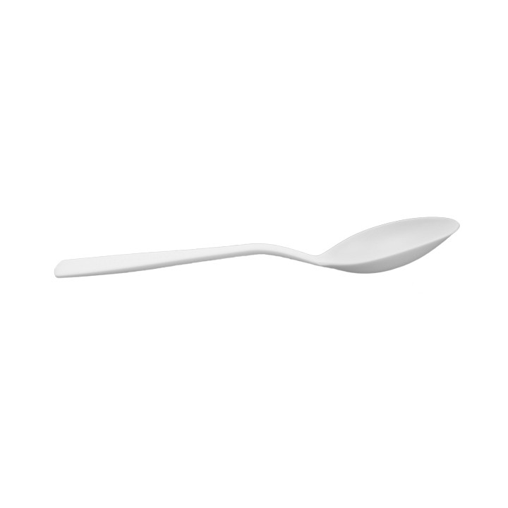Reusable Spoon CPLA White 10cm (50 Units) 