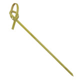 Natural Green Bamboo Bow Skewer 10cm (250 Units)  