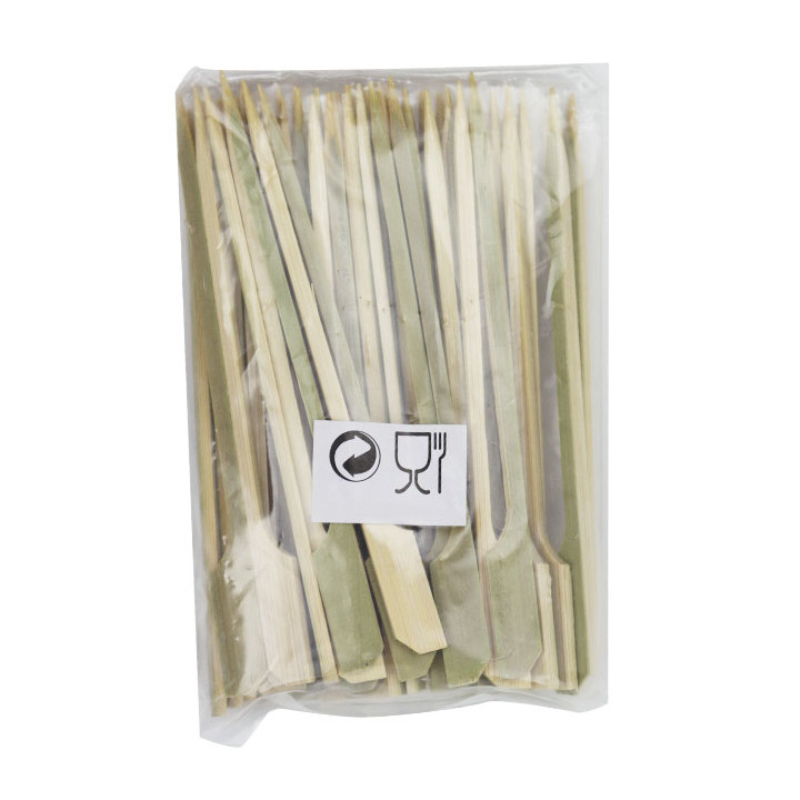 Natural Green Bamboo Golf Skewer 12cm (10.000 Units)  