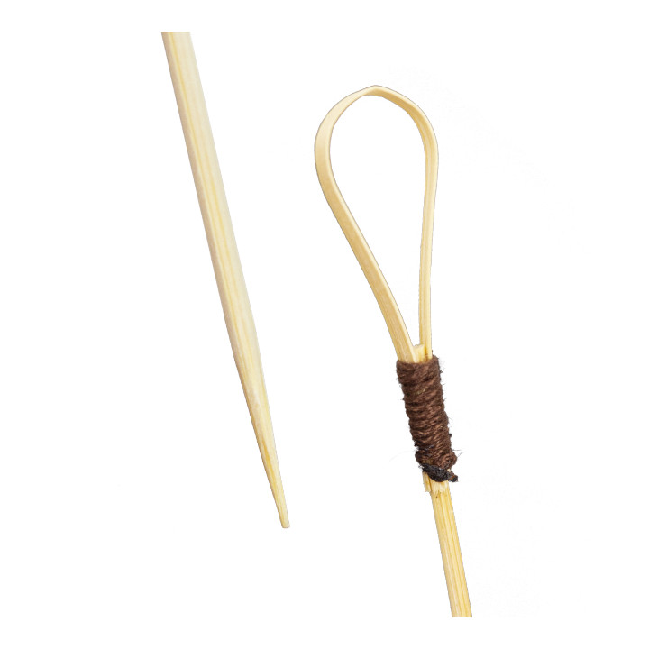 Bamboo Heart Skewer 10cm (250 Units)  