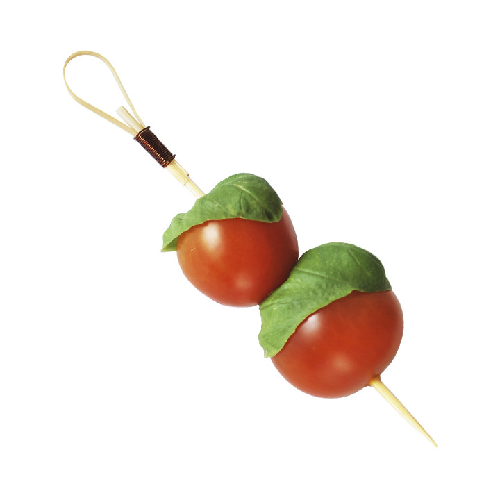 Bamboo Heart Skewer 10cm (250 Units)  