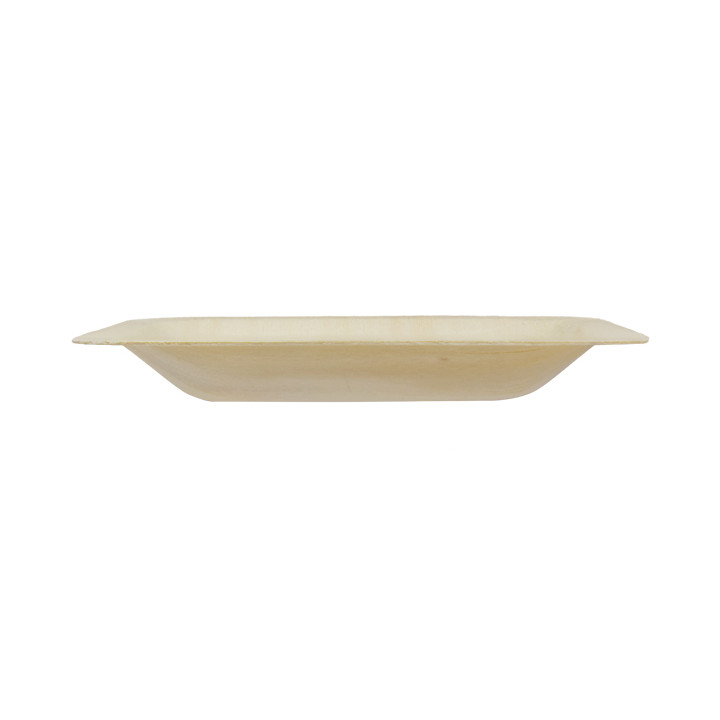 Wooden Plate Square Shape 11,5x11,5cm (25 Units) 