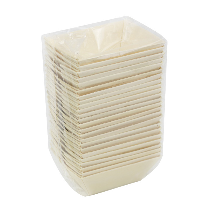 Woolen Food Boat Tray 140ml 11x7cm (24 Units)
